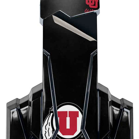 University of Utah Circle and Feather on Black BENGOO G9000 Skin